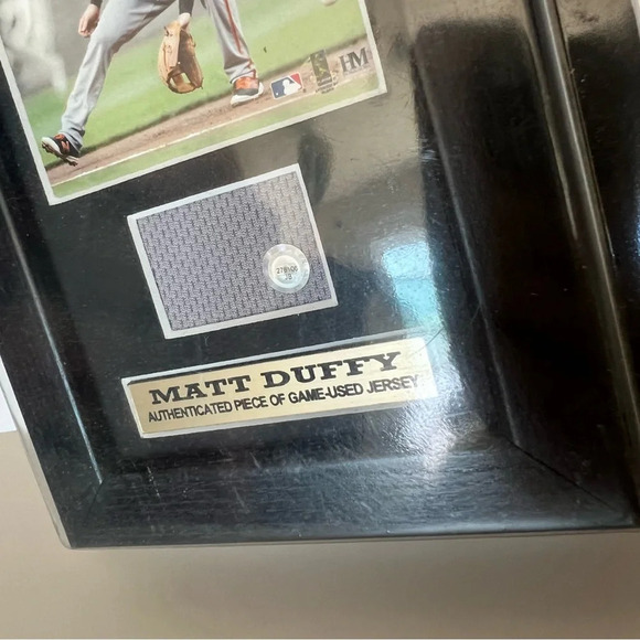 San Francisco Giants Piece of the Game Authenticated Jersey Matt Duffy Sports - Picture 2 of 3